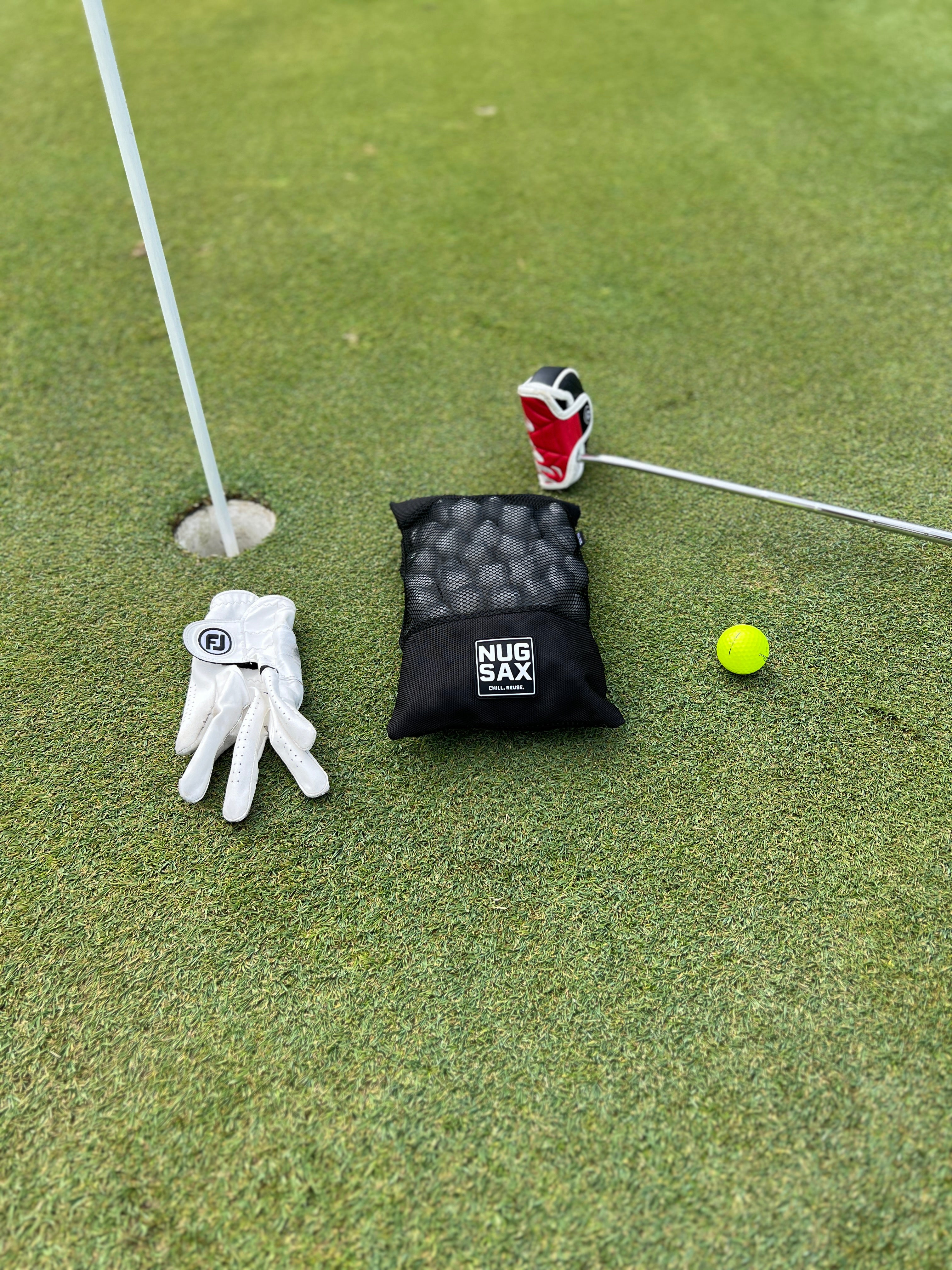 The Foursome - (4 pack) Reusable Ice Cubes and Bag