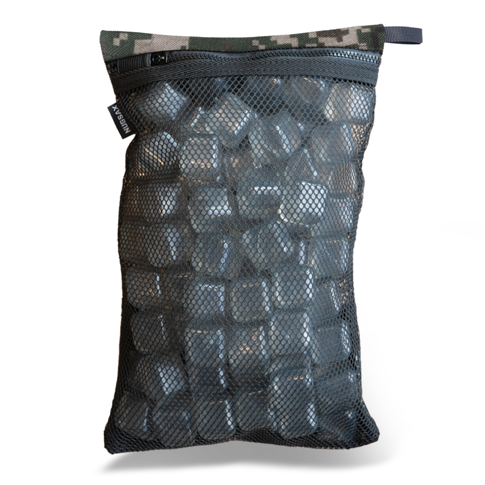 The Camo Duo - (2 pack) Camo Reusable Ice Cubes and Bag NUGSAX