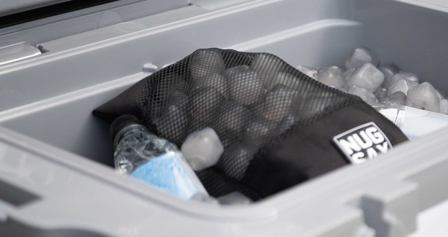 The Duo - (2 pack) Reusable Ice Cubes and Bag NUGSAX