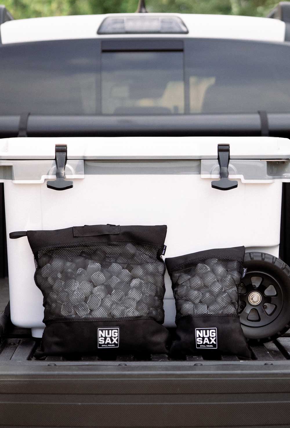 The Big Sax - (XL) Reusable Ice Cubes and Bag NUGSAX