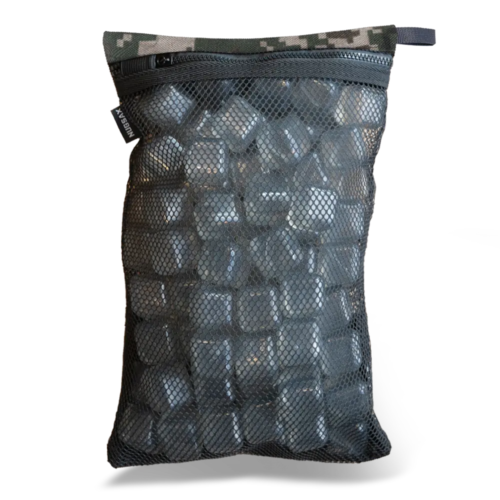 The Camo Duo - (2 pack) Camo Reusable Ice Cubes and Bag NUGSAX
