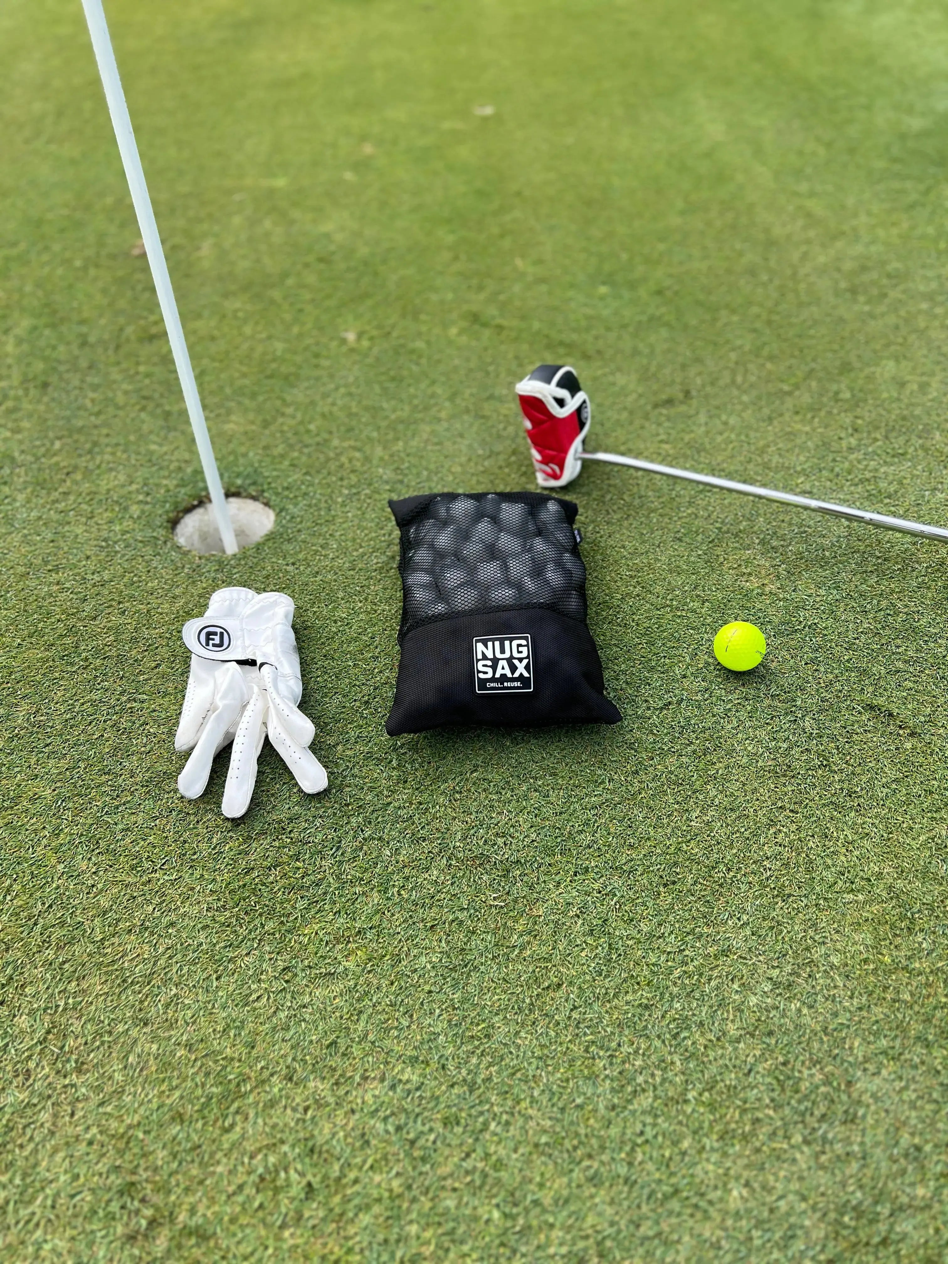 The Duo - (2 pack) Reusable Ice Cubes and Bag NUGSAX