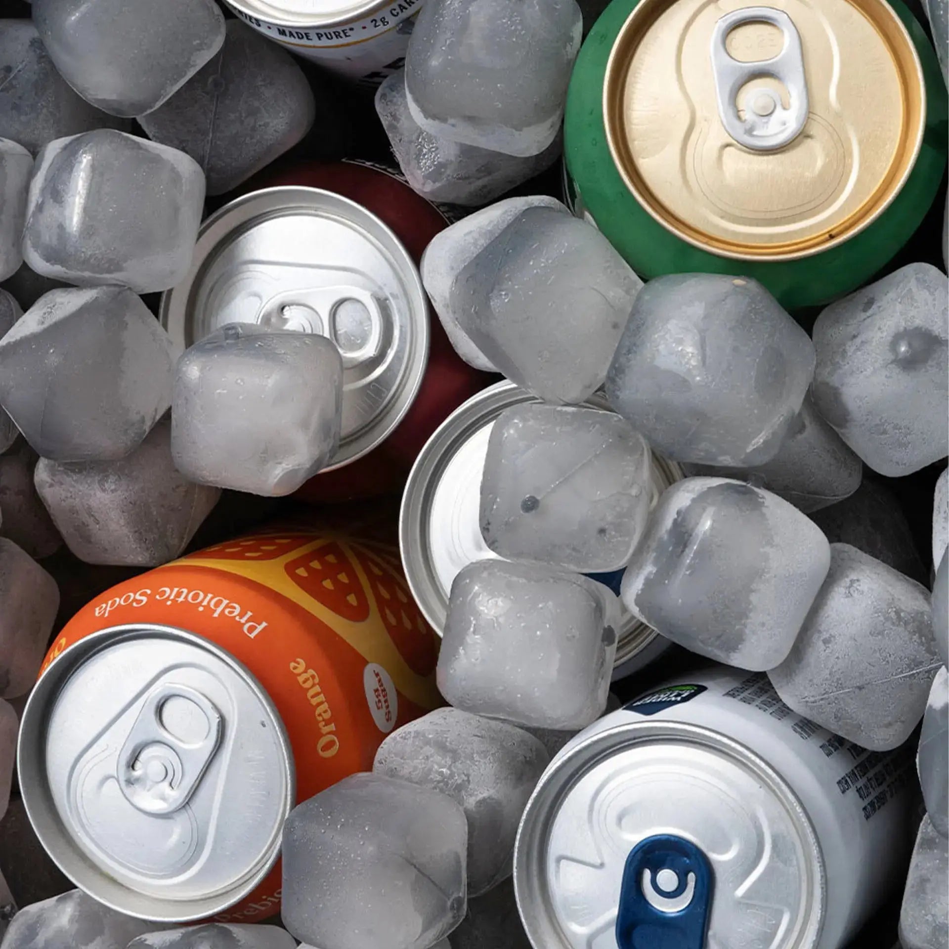 The Single - (1 Pack) Reusable Ice Cubes and Bag NUGSAX