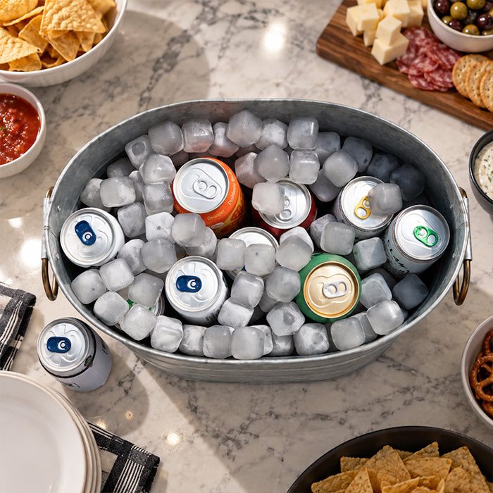 NUGSAX reusable ice cooling drinks for a party